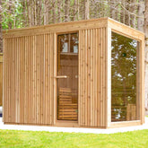 Neptune Outdoor Cedar Sauna with Insulation